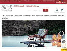 Tablet Screenshot of pavilla.de